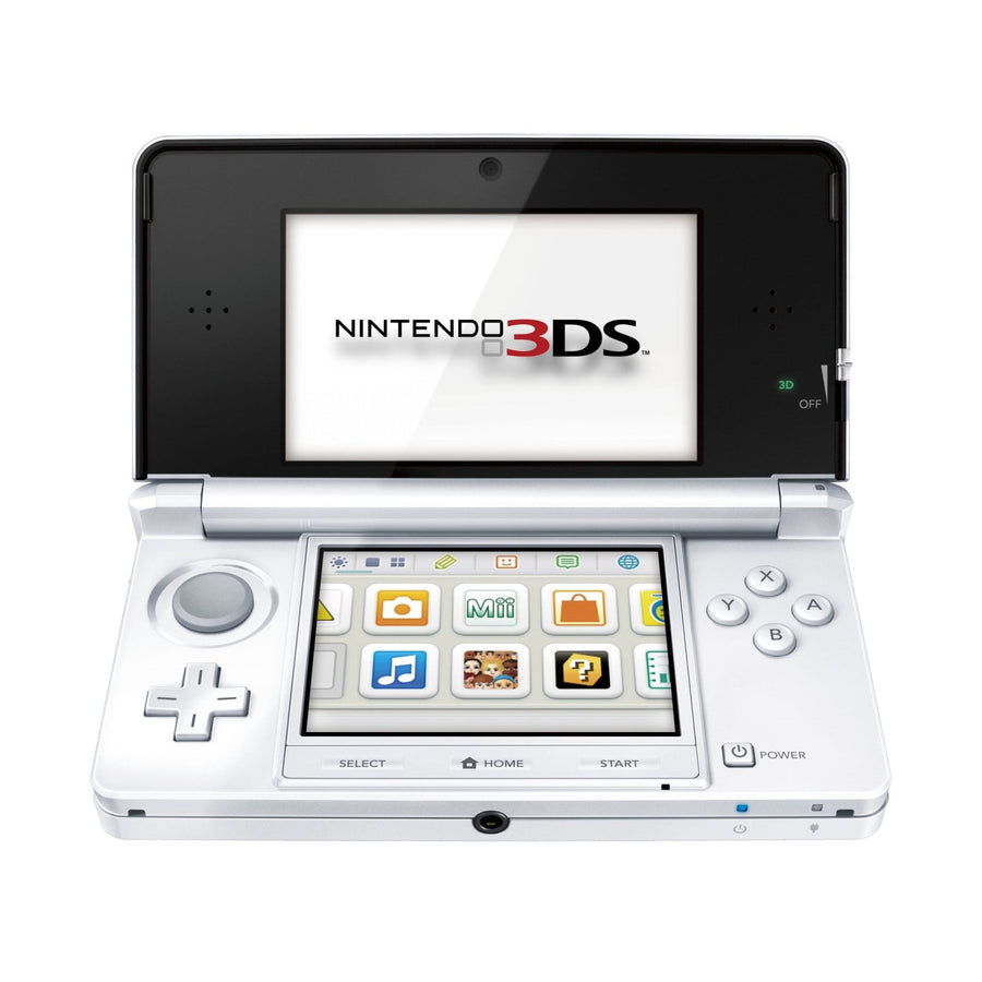 Nintendo-3DS Console - Wit / Ice White Tweedehands