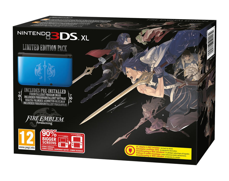 Nintendo-3DS XL Console - Fire Emblem Awakening Limited Edition (In doos) Tweedehands