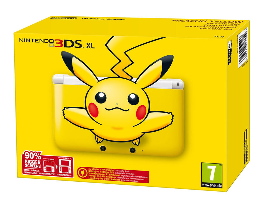 Nintendo-3DS XL Console - Pikachu Edition (In doos) Tweedehands