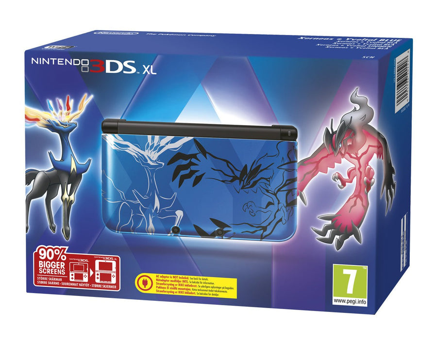 Nintendo-3DS XL Console - Pokemon X Y Blue Edition (In doos) Tweedehands