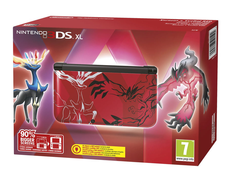 Nintendo-3DS XL Console - Pokemon X Y Red Edition (In doos) Tweedehands