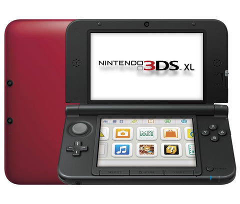 Nintendo-3DS XL Console - Zwart/Rood (LEES BESCHRIJVING) Tweedehands