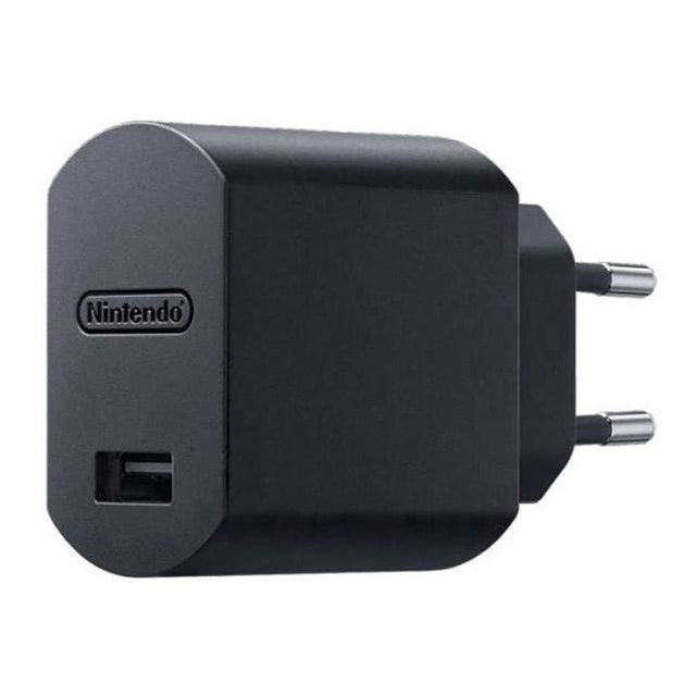 Nintendo Classic Mini NES en SNES usb-netadapter, zwarte stekker met usb-poort, tweedehands