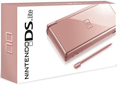 Nintendo-DS Lite Console - Metallic Rose (In doos) Tweedehands