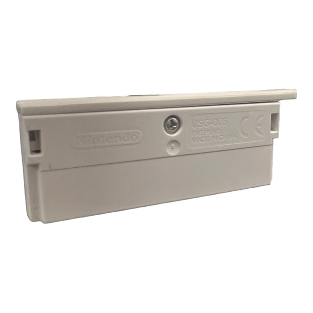 Nintendo DS Lite dust cover USG-005, wit, binnenkant met Nintendo-opdruk, tweedehands