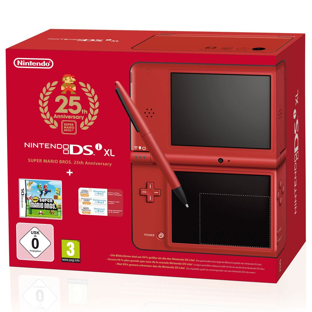 Nintendo DSi XL Console - 25th Anniversary Mario Edition (In doos ...