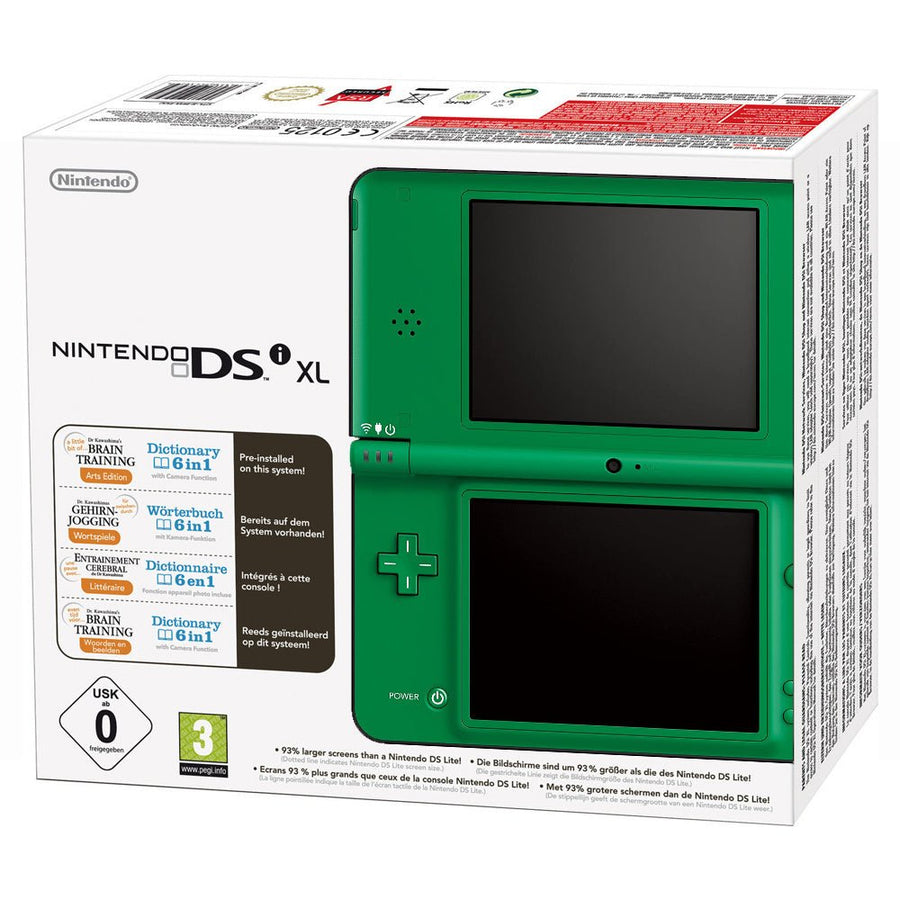 Nintendo-DSi XL Console - Groen (In doos) Tweedehands