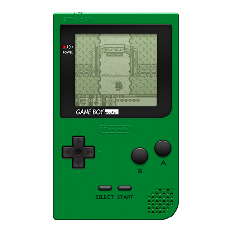 Nintendo-Game Boy Pocket Console - Groen Tweedehands