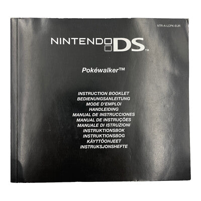 Nintendo-Manual voor Pokewalker (Alleen handleiding) Tweedehands