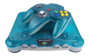 N64 Console - Ice Blue Clear / Blauw