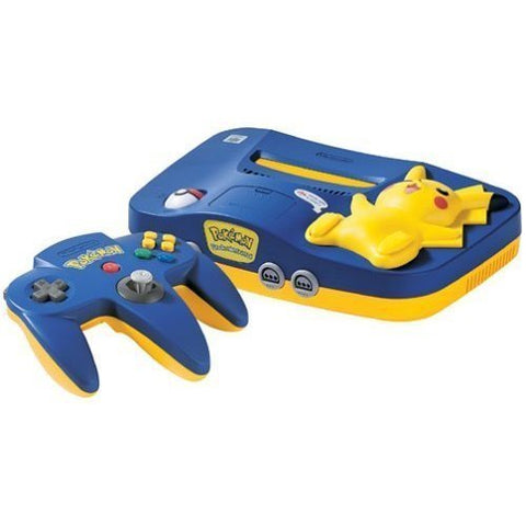 Nintendo-N64 Console + Pokemon Controller - Pikachu Edition Tweedehands