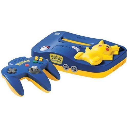 Nintendo-N64 Console + Pokemon Controller - Pikachu Edition Tweedehands