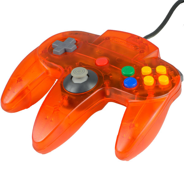 Nintendo-N64 Controller - Oranje (Fire Orange) (Meganisch pookje) Tweedehands