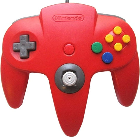 Nintendo-N64 Controller - Rood (Meganisch pookje) Tweedehands