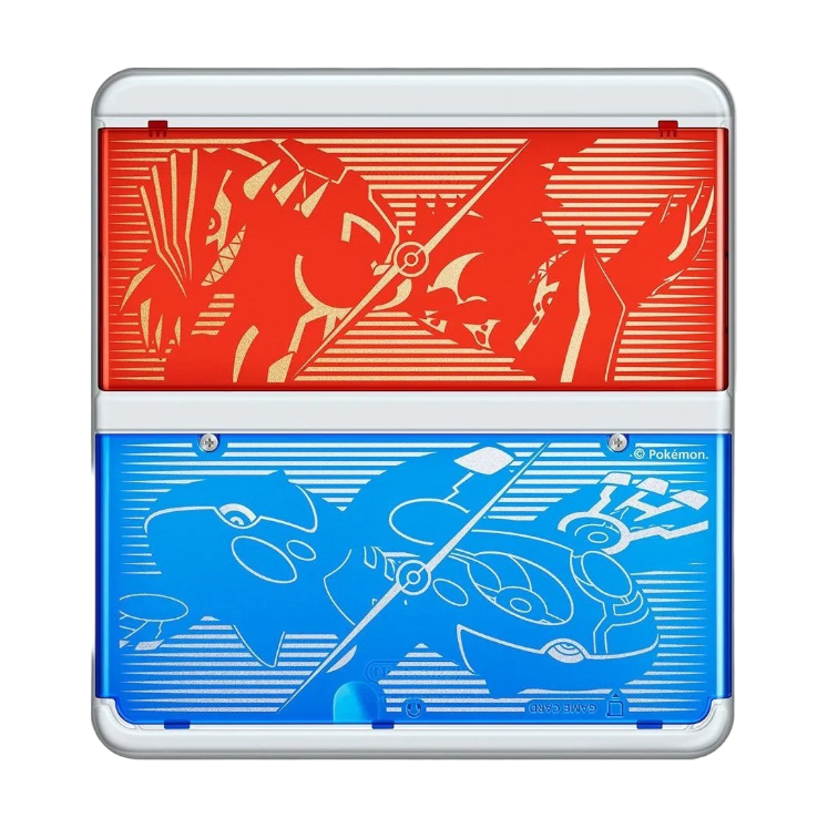 Nintendo-New 3DS Cover Plates - Groudon and Kyogre Tweedehands