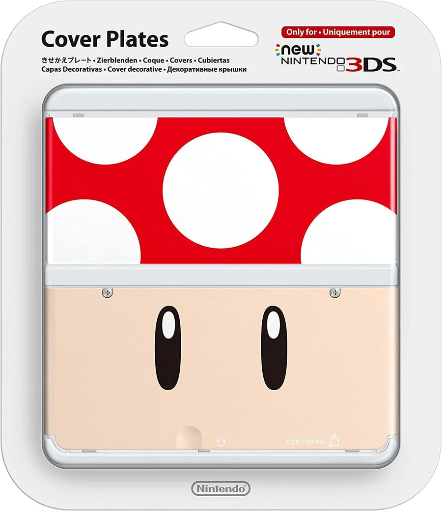 Nintendo-New 3DS Cover Plates - Toad (Nieuw)