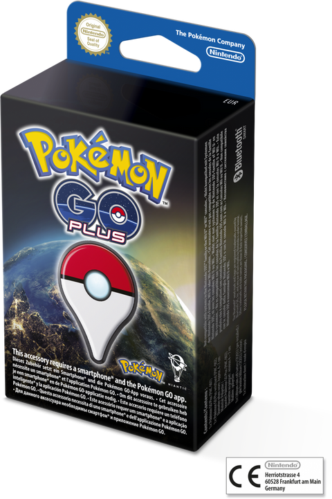 Nintendo Pokémon Go Plus, doos voorkant