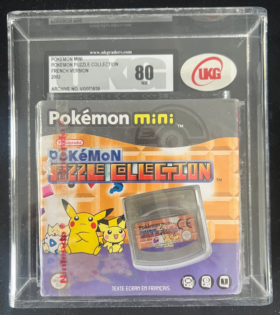 Nintendo-Pokemon Mini Puzzle Collection - French - 2002 (Nieuw, UKG graded)-tweedehands