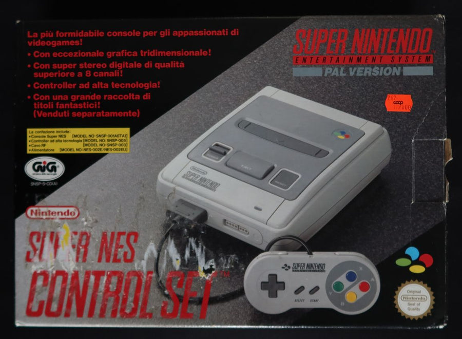 Nintendo-SNES Console (Compleet in doos) Tweedehands