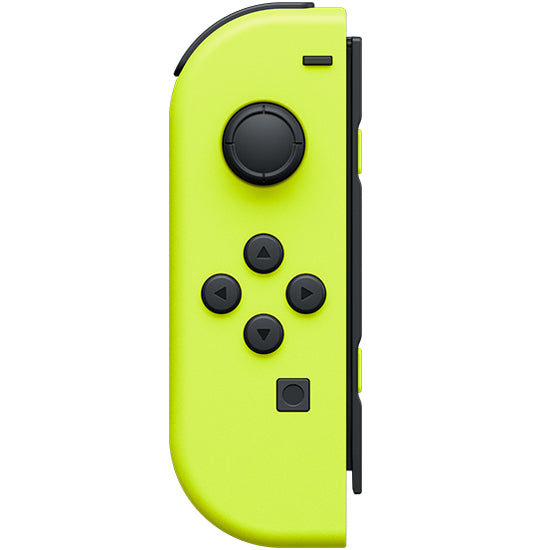 Nintendo Switch Joy-Con controller links, geel neon, voorkant, tweedehands