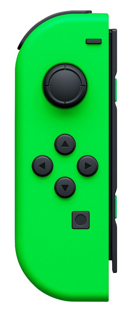 Nintendo Switch Joy-Con links, neon groen, voorkant, tweedehands