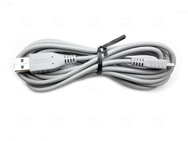 Nintendo usb-mini kabel voor Wii U Pro Controller, grijs, opgerold, tweedehands