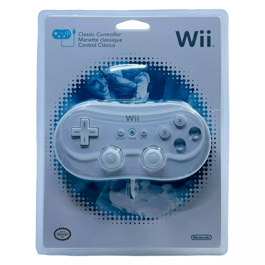 Nintendo-Wii Classic Controller - Wit (Nieuw in blister)-tweedehands