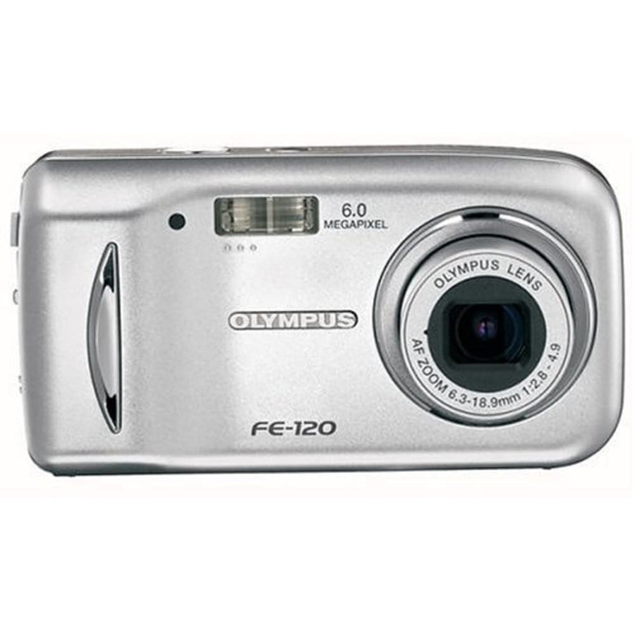 Olympus-FE-120 Digitale Compact Camera - Zilver Tweedehands