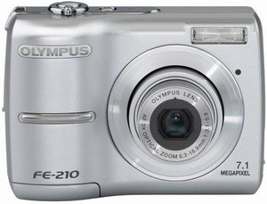 FE-210 Digitale Compact Camera - Zilver (In doos)