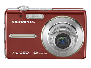 FE-280 Digitale Compact Camera - Rood