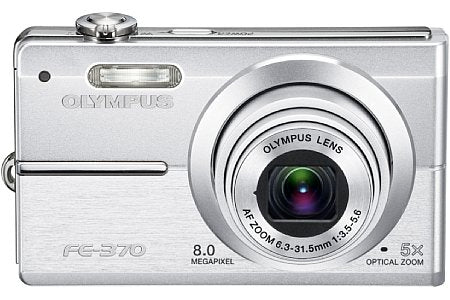 Olympus-FE-370 Digitale Compact Camera - Zilver Tweedehands