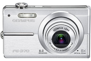 FE-370 Digitale Compact Camera - Zilver