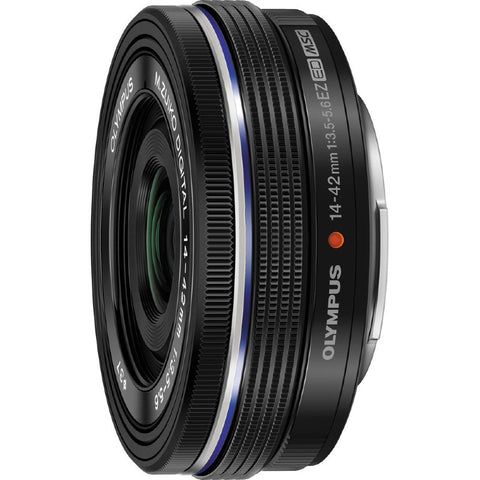 M.Zuiko Digital ED 14-42mm f/3.5-5.6 EZ Lens - Zwart