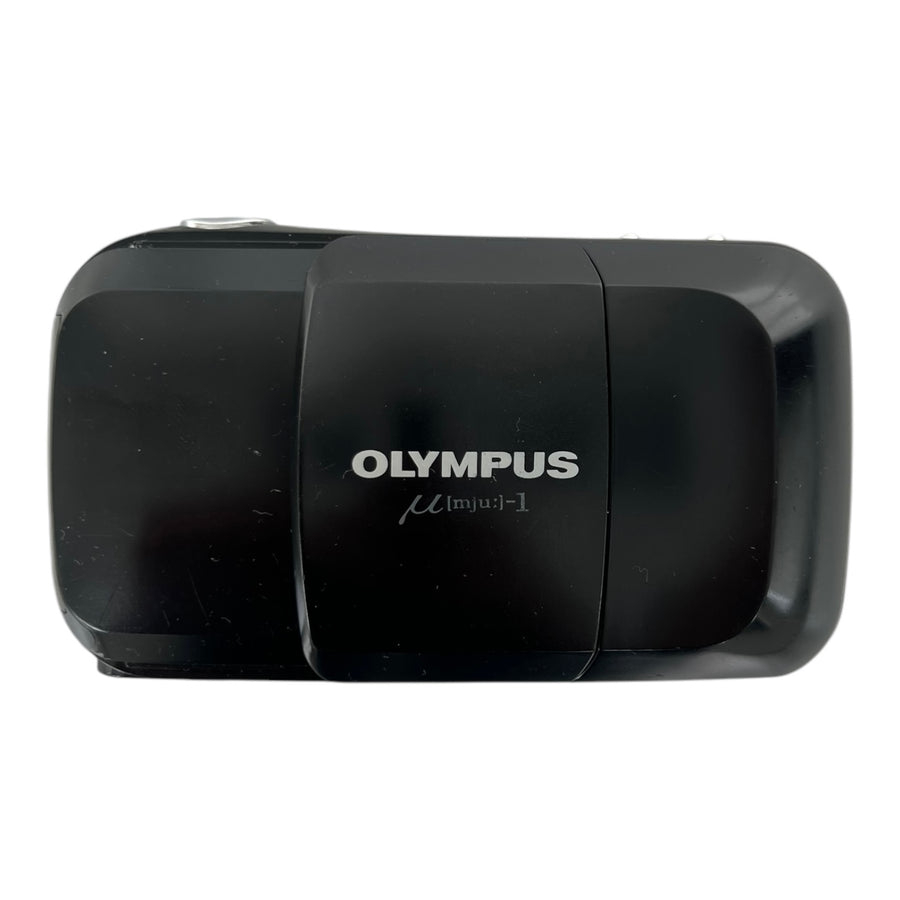 Olympus-Mju: 1 35mm Point and Shoot Film Camera - Zwart Tweedehands