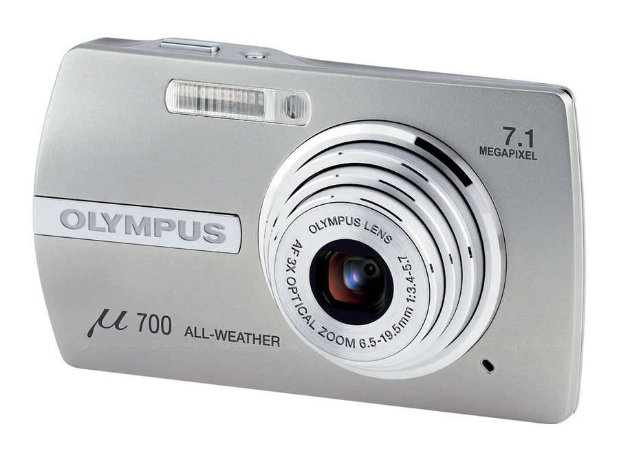 Olympus-Mju-Digital 700 Digitale Compact Camera - Zilver Tweedehands