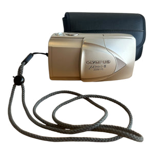 Mju-II Zoom 115 35mm Zoom Point and Shoot Film Camera (Incl. case)