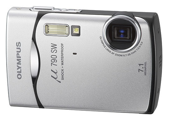 Olympus-Mju µ 790 SW Digitale Compact Camera - Zilver Tweedehands
