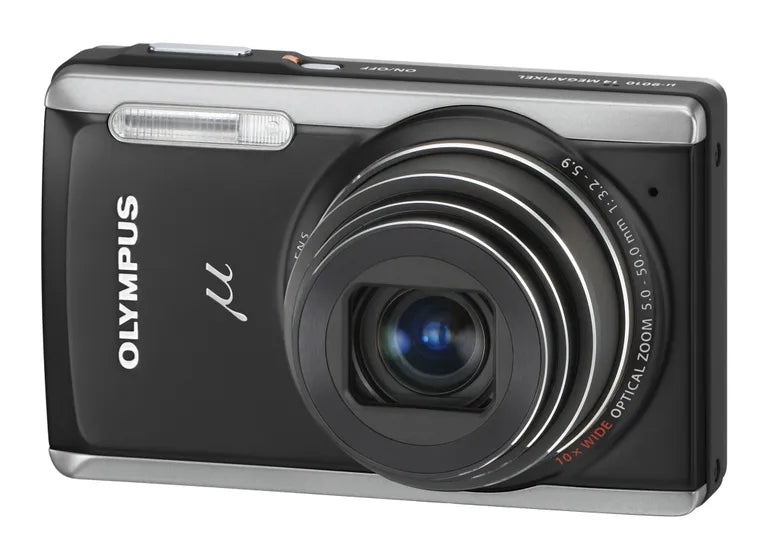 Olympus-Mju U-9010 Digitale Compact Camera - Zwart (In doos) Tweedehands