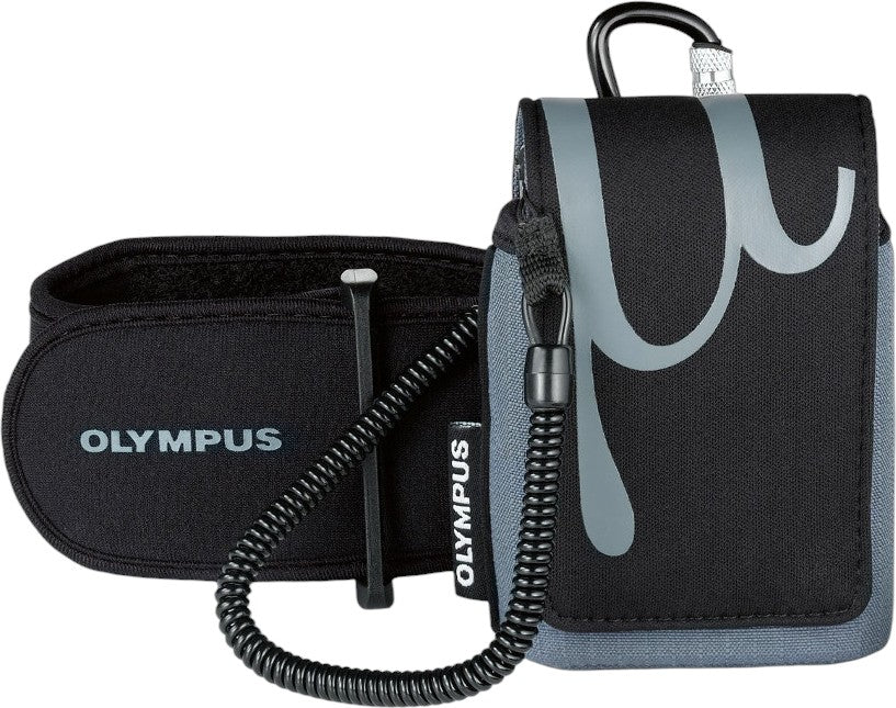 Olympus-Neopreen / Nylon Cameratas 14 × 7 cm voor µ[mju:]-serie Tweedehands