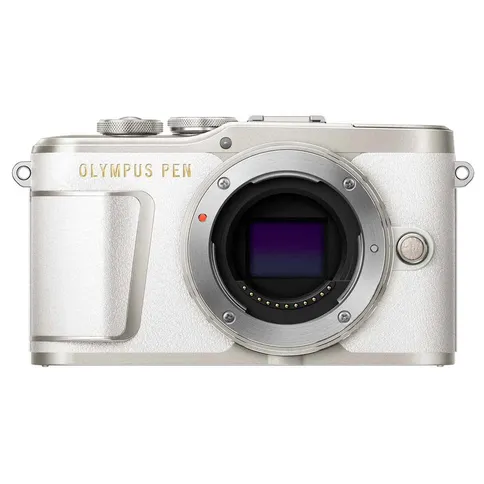 Pen E-PL8 Systeemcamera body - Wit (In doos) (LET OP! LEES DE OMSCHRIJVING)