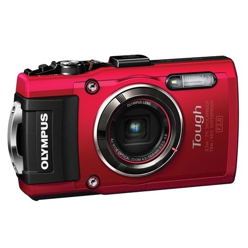 Olympus-Stylus Tough TG-4 Digitale Compact Camera - Rood (Nieuw)