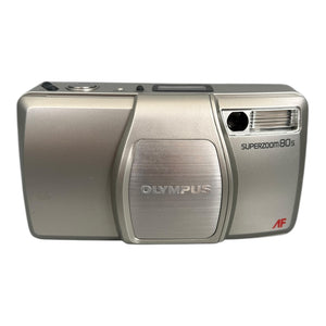 Superzoom 80s 35mm Point and Shoot Film Camera - Zilver