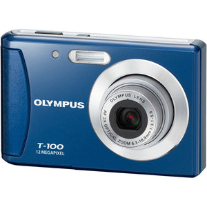 T-100 Digitale Compact Camera - Blauw