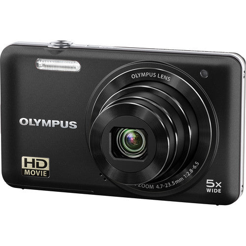 Olympus-VG-160 Digitale Compact Camera - Zwart (In doos)-tweedehands