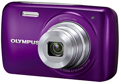 Olympus-VH-210 Digitale Compact Camera - Paars-tweedehands