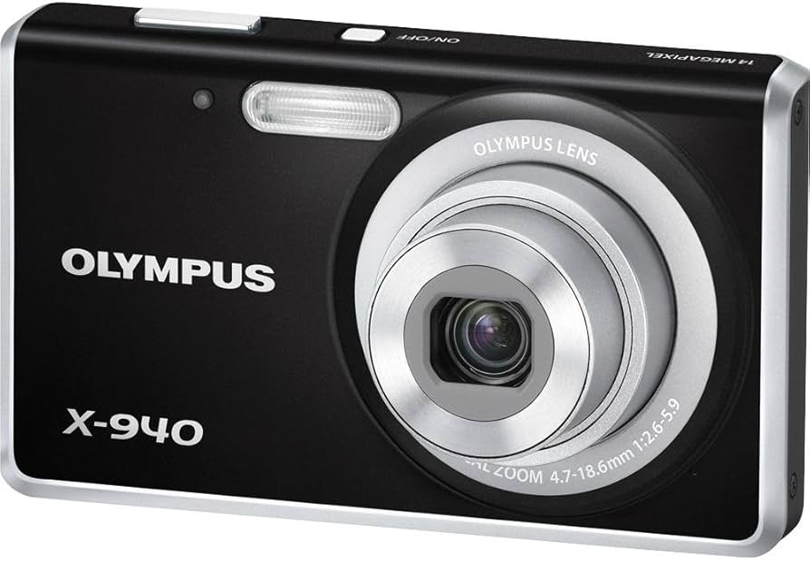 Olympus-X-940 Digitale Compact Camera - Zwart (In doos) Tweedehands