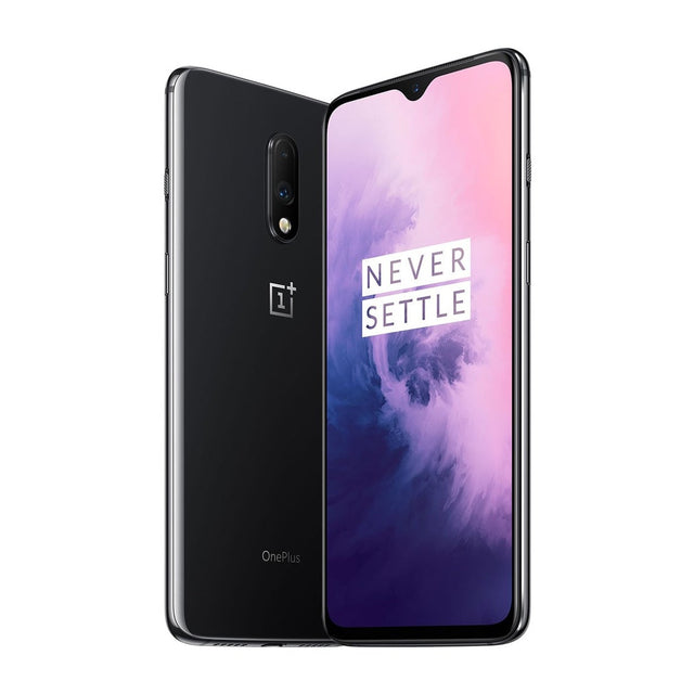 OnePlus 7 128GB - Zwart, voor- en achterkant