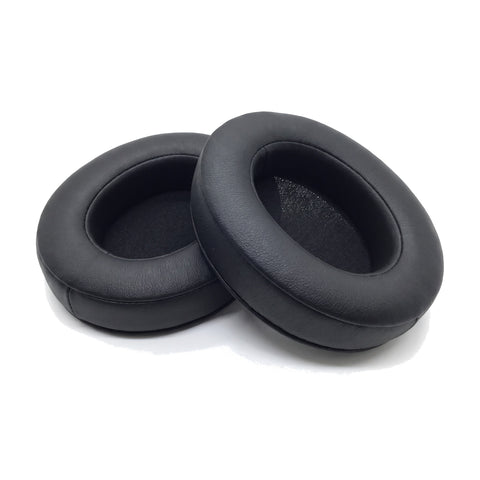 Oorkussens voor Beats Studio 3 Wireless / Studio 2, kleur Zwart, 1 paar (2 kussens) op witte achtergrond