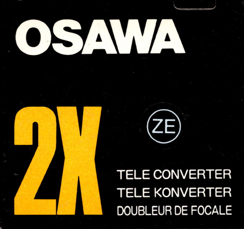 Osawa-2× Teleconverter ZE (Mamiya Z-Mount) (Nieuw)