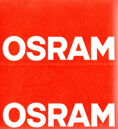 Osram-Vacublitz XM 1B Flitslampen – 10 Stuks voor M-Contact Systemen (Nieuw)